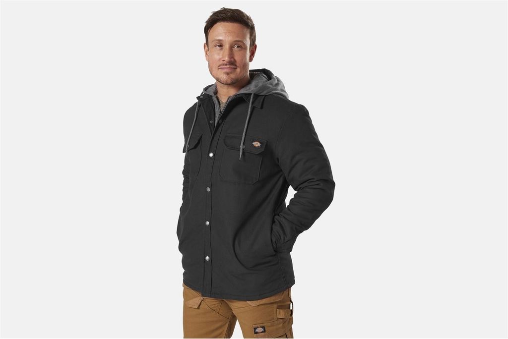 Dickies Duck Shirt Jkt, Schwarz, L