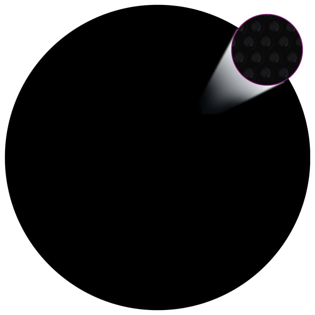 Poolabdeckung Schwarz 300 cm PE