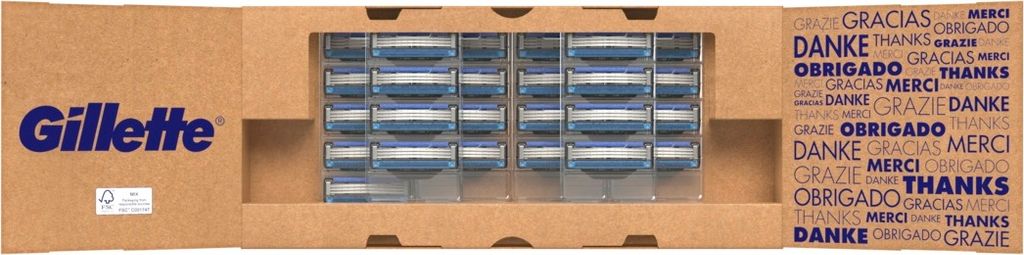 Gillette Mach3 Systemklingen 25er -  Online Versandvariante Produktbild 
