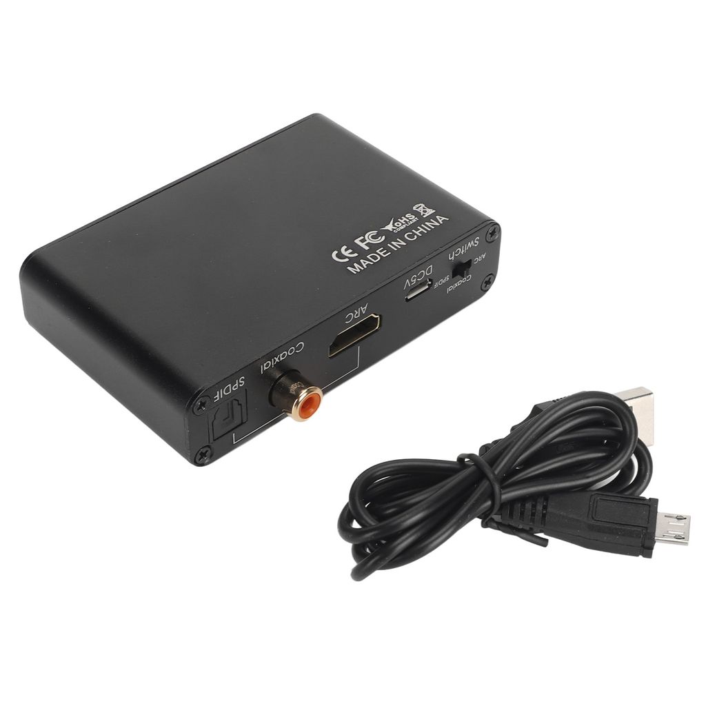 Sortie HD Extracteur de son ARC 192 KHz SPDIF optique Prise Image du produit 