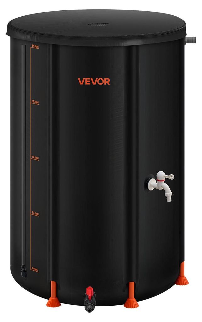 VEVOR Skládací sud na dešťovou vodu, přenosný sud na Obrázek produktu 