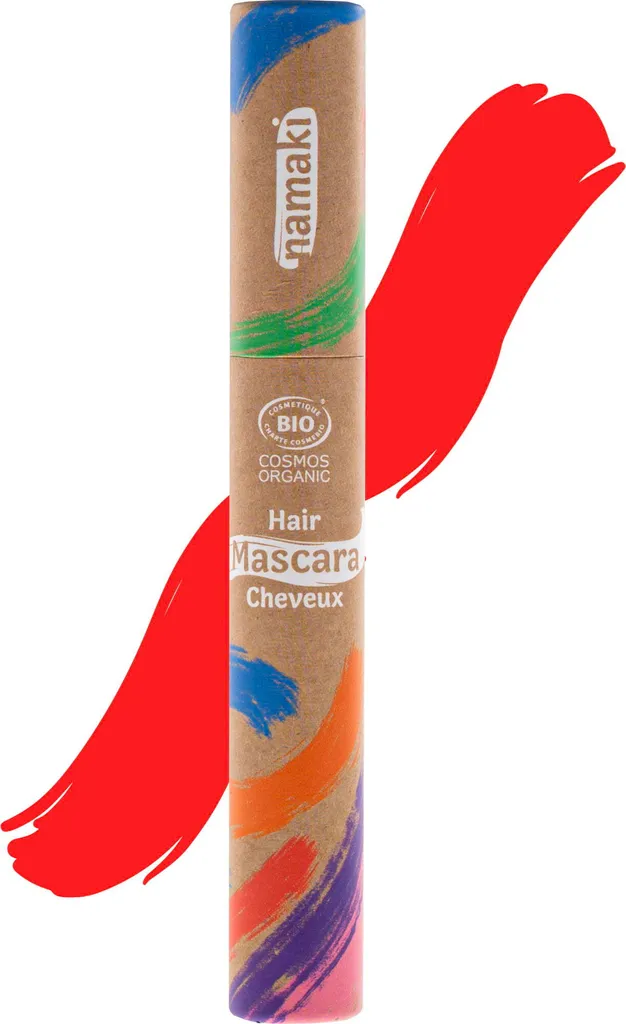 Namaki Mascara Cheveux Rouge Bio - Teinte Intense et Formule Naturelle