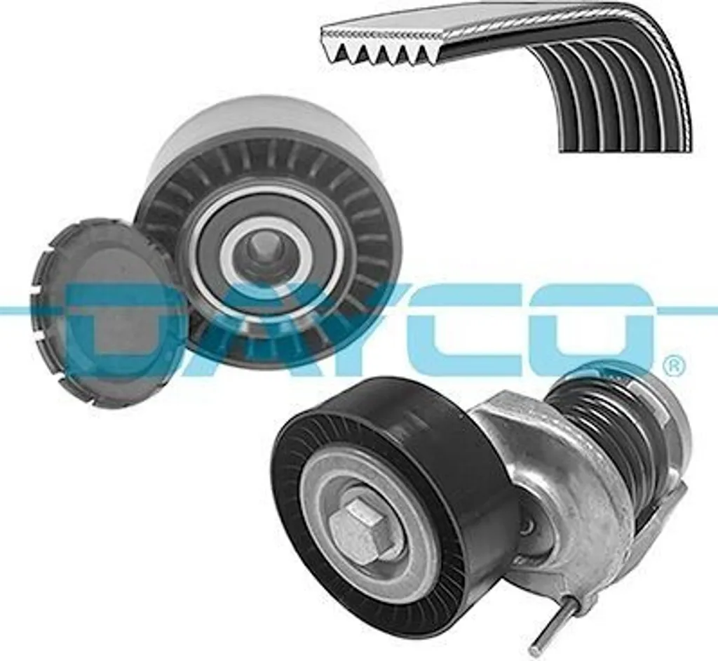 Kit de remplacement courroie DAYCO KPV396 pour AUDI Q5 8RB entretien