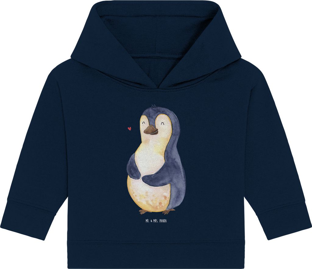 Mr. & Mrs. Panda Organic Baby Hoodie Pinguin Diät 24. - 36. Produktbild 
