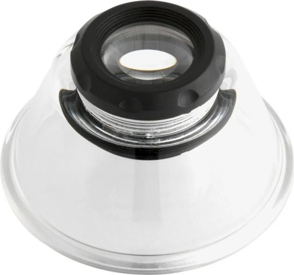 Loupe de contact TFA 43.3008 pour déchiffrer les petits caractères