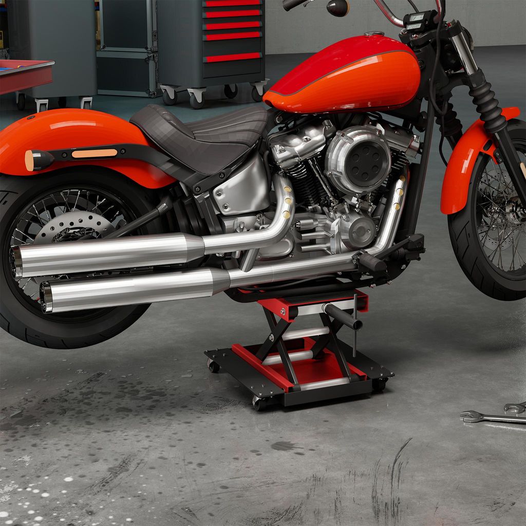 YZNAHRE Motorradheber Motorrad Hebebühne Höhenverstellbarer Produktbild 