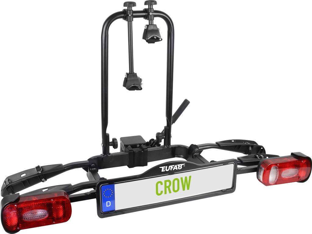 EUFAB Fahrradheckträger Crow für 2 Fahrräder Produktbild 1