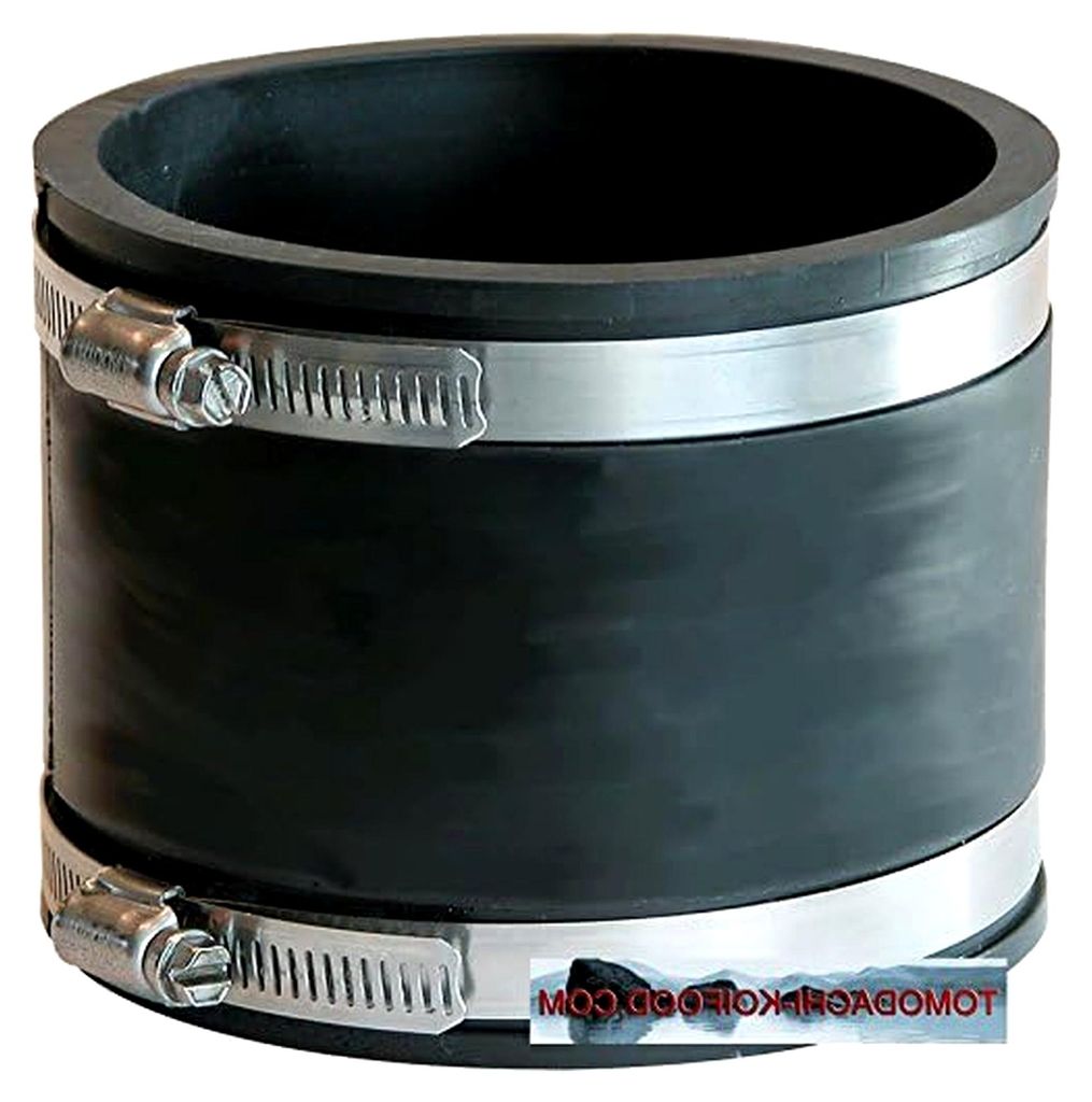 Flexibler Rohrverbinder - Flexfittings aus PVC-Elastomer für Teichverrohrung, Pumpeneinbau, Reparatur oder Sanierung undichter Rohrstellen im Haus...