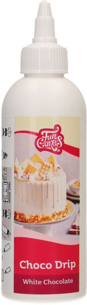 FunCakes Choco Drip Weiße Schokolade 180g Produktbild 