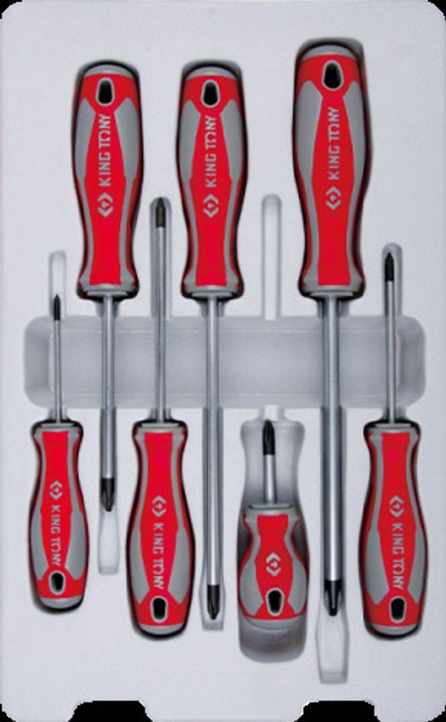 King Tony Satz Phillips-Schraubendreher Ph, 7 Elem. 30118Herr