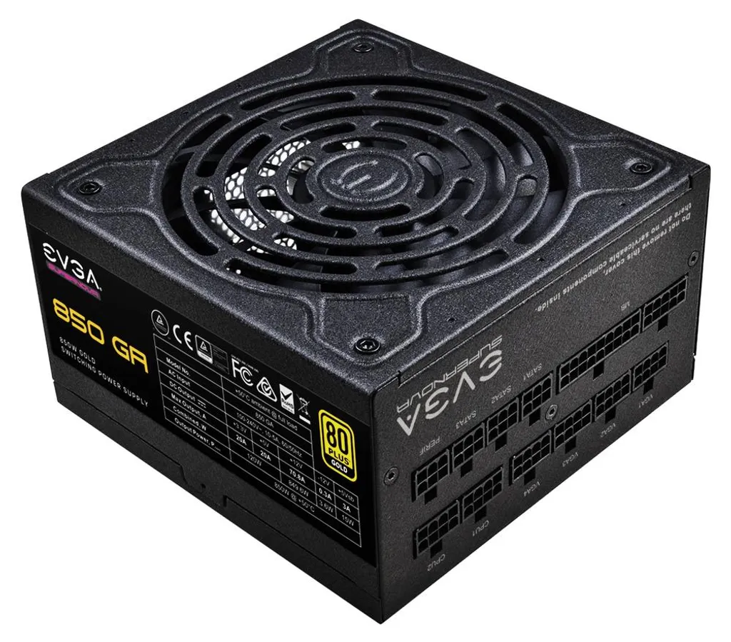 EVGA SuperNOVA 850 GA 850W Certification Gold Silencieuse et Full Modulaire
