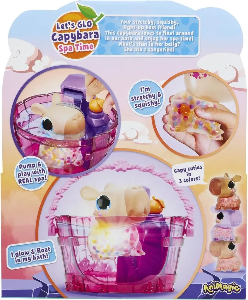 Fini les Bains Difficiles - Capybara Goliath 934415.006 Interactif et Fun