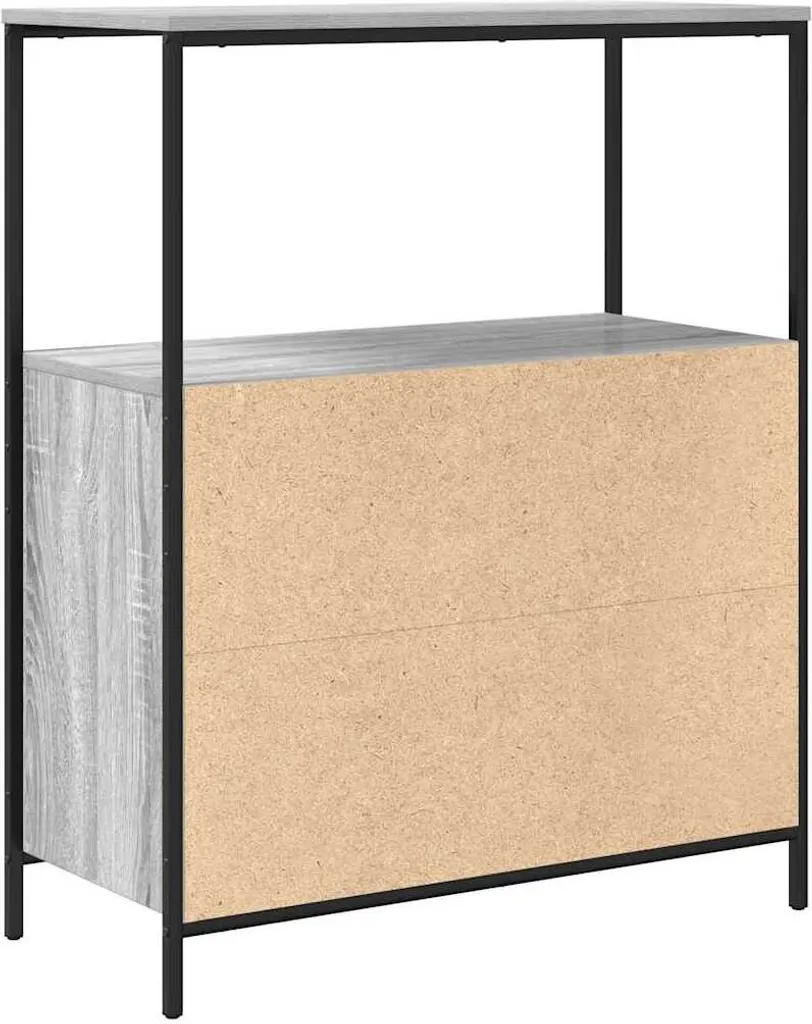 Mobile Bagno Design Grigio Sonoma 76,5 cm | Eleganza Materica - 1