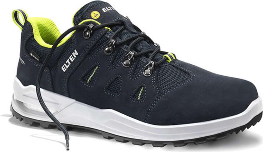 Berufshalbschuh RILEY XXF GTX blue-lime Low ESD O2 WR CI, Gr. 43