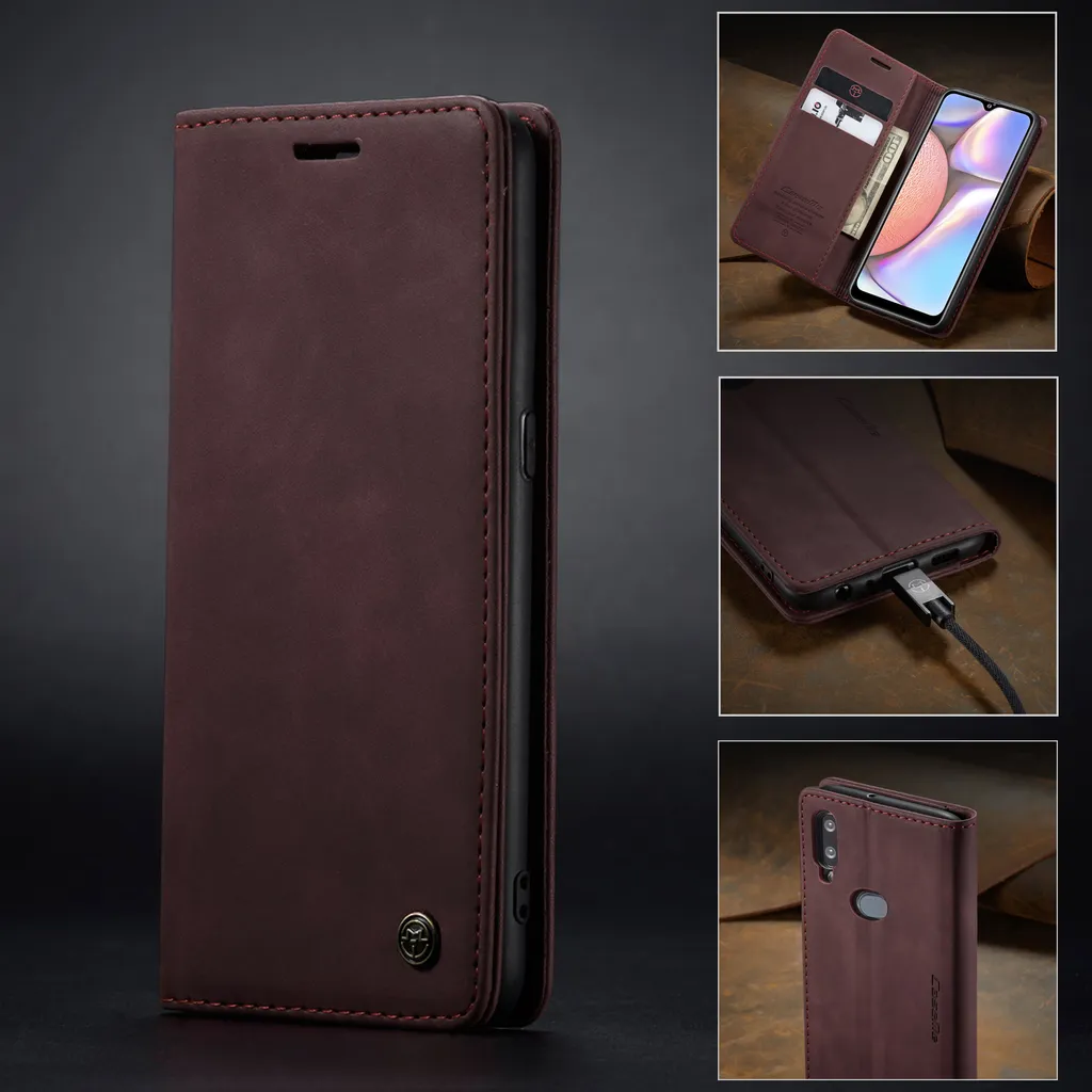 Custodia Protettiva Galaxy A10S: Funzione Stand e Chiusura Magnetica - 6