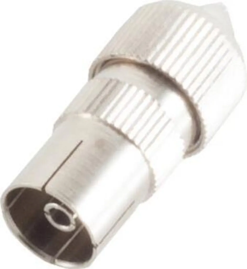 shiverpeaks BS82012 Coupleur Coaxial Mâle vers Mâle en Métal Robuste