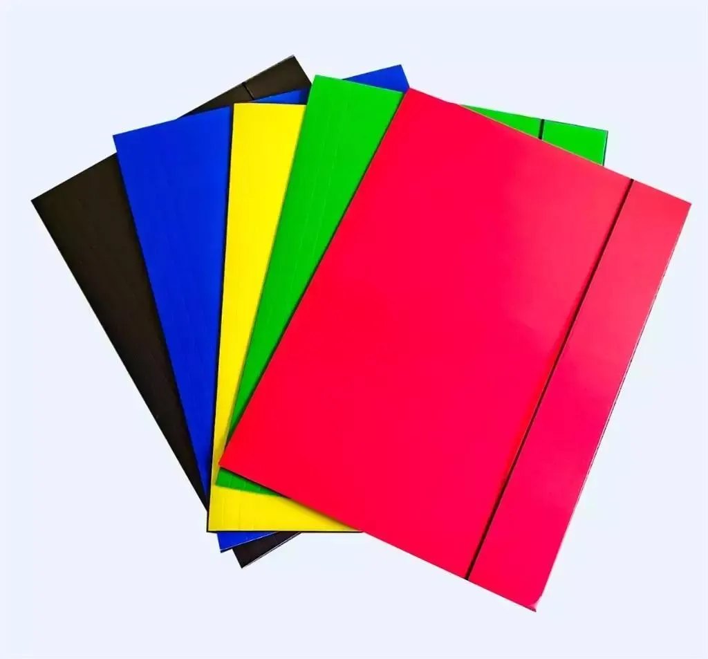 Stock 10 Cartelle A4 3 Lembi con Elastico: Fornitura Ufficio Premium