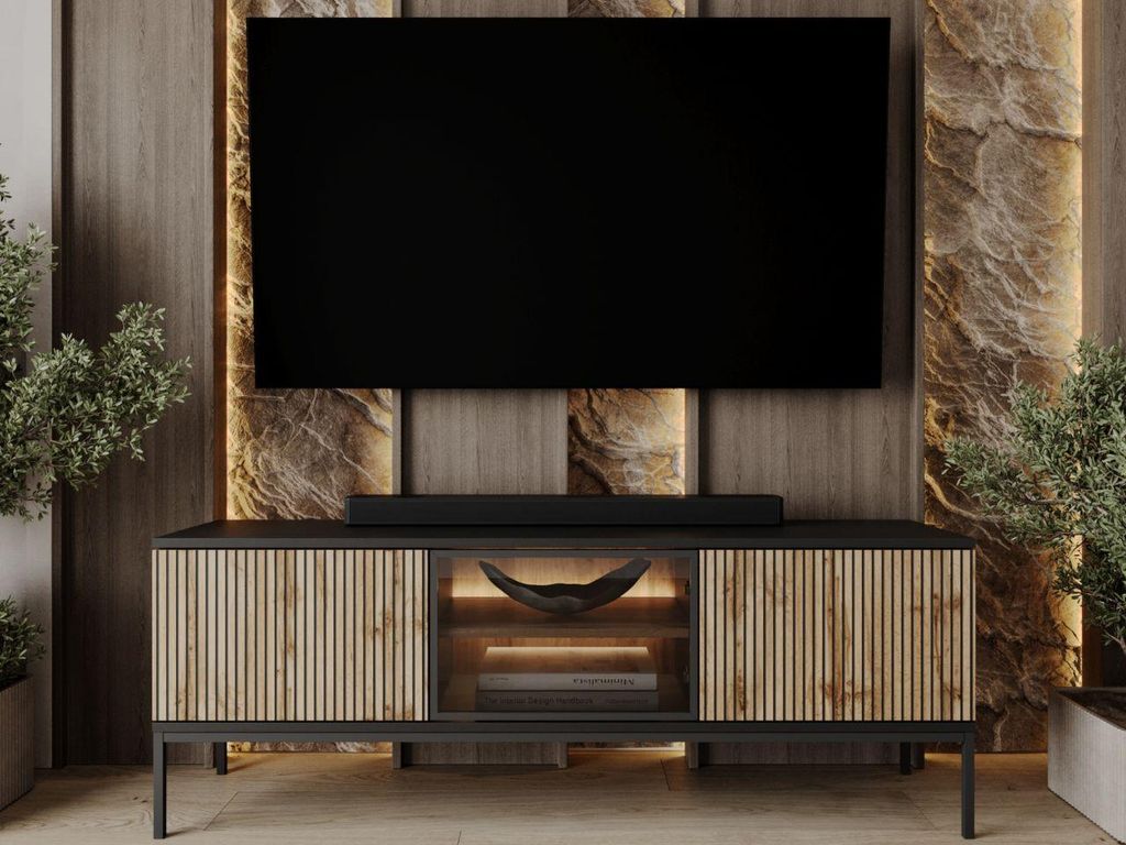 GrainGold TV-Schrank Deo - RTV-Schrank, RTV-Tisch, Produktbild 