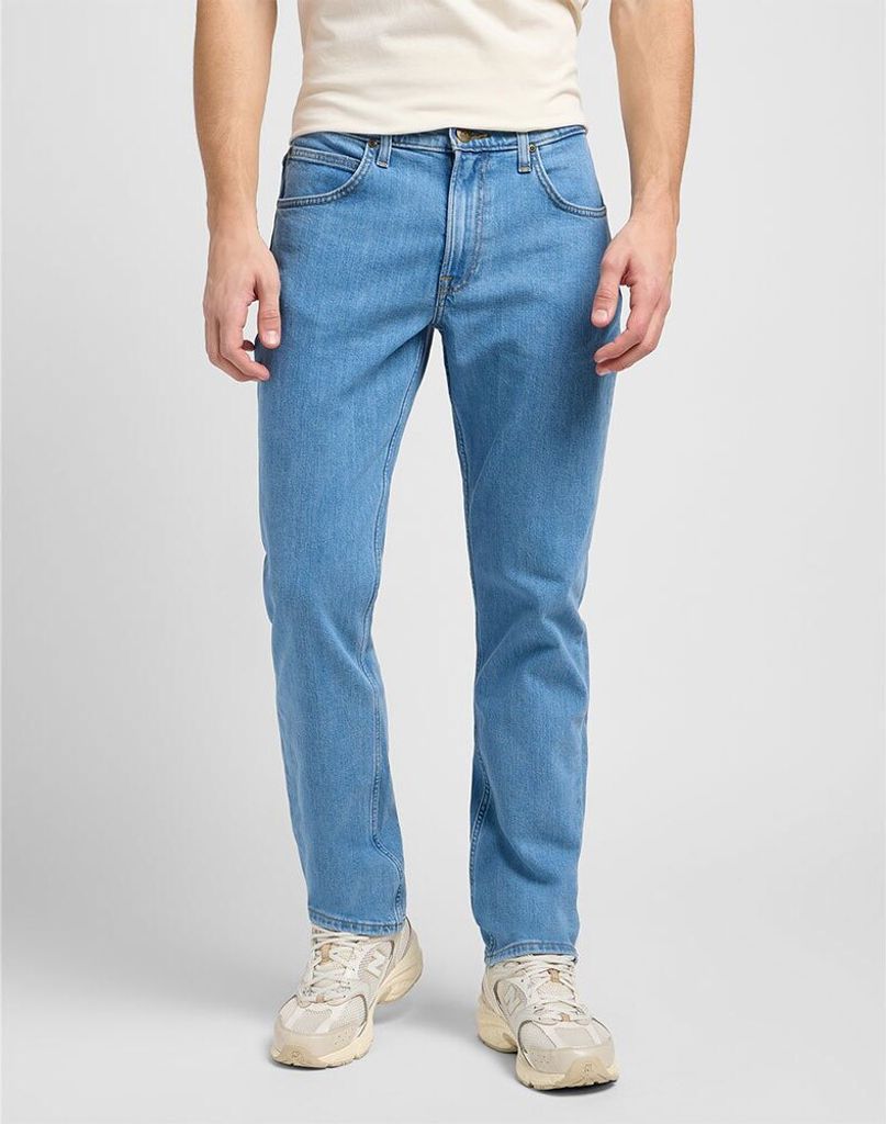 Lee Brooklyn Straight Jeans Blau 32 / 34 Mann Blau 32 Produktbild 