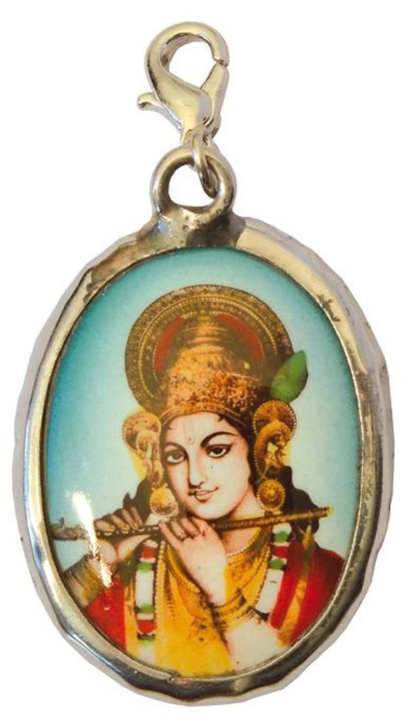 Spirit-Anhänger Karabiner "Krishna" 2x4cm