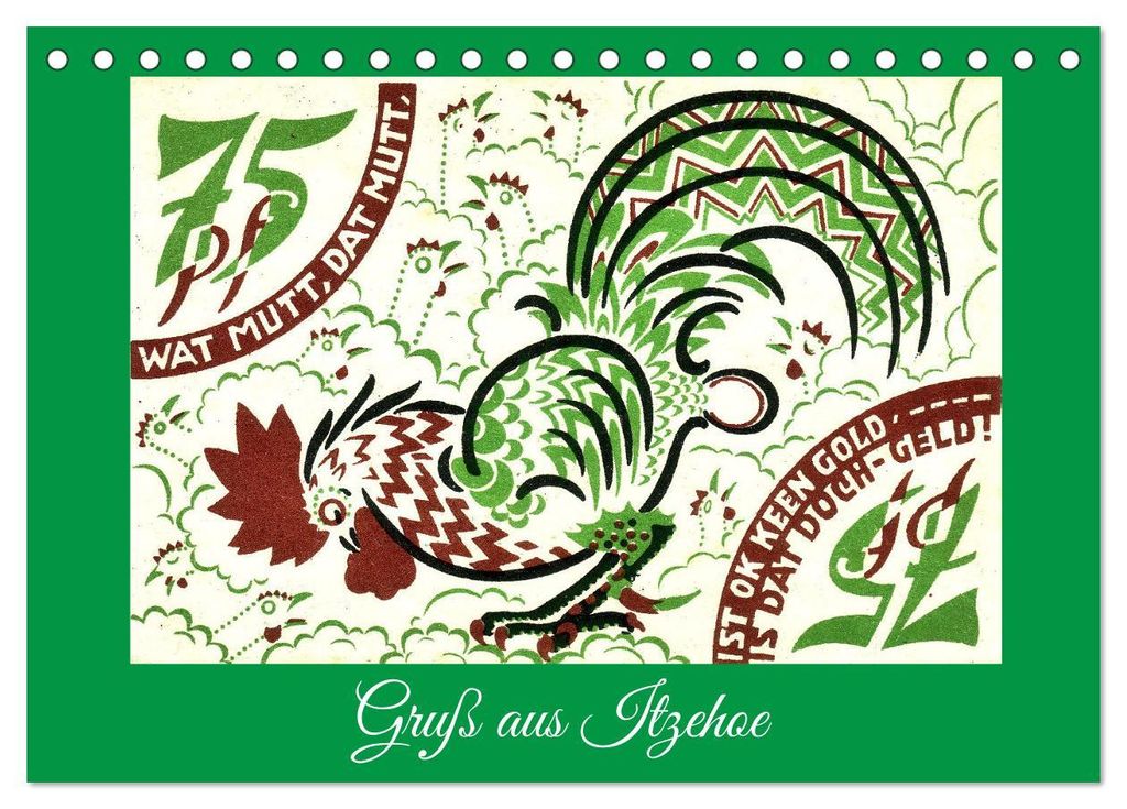 Gruß aus Itzehoe (Tischkalender 2027 DIN A5 quer), CALVENDO Monatskalender