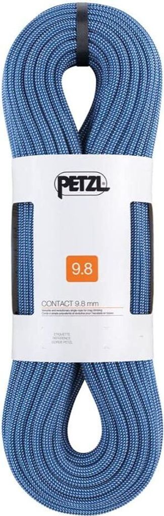 Petzl Contact Rope 9.8, Blau, 60000 mm, 9,8 mm, Nylon, 1 Stück(e), 60 g