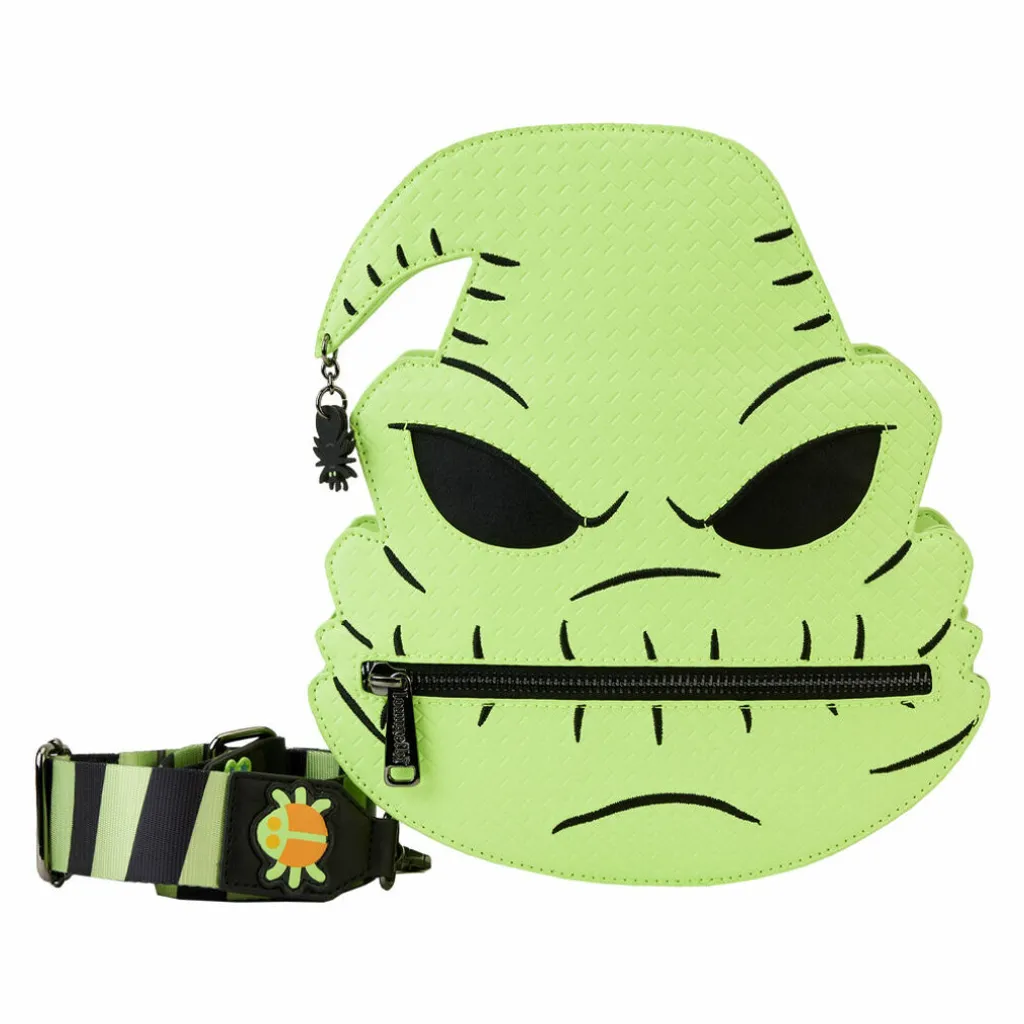 Petit sac bandoulière Loungefly Oogie Boogie avec détails phosphorescents