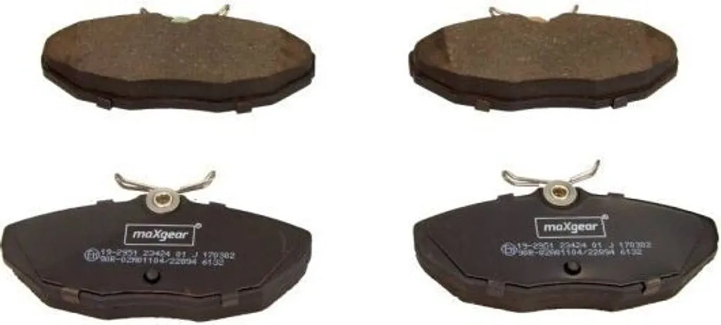 Plaquettes de frein arrière Maxgear 19-2951 pour Jaguar S-Type X200 XJ