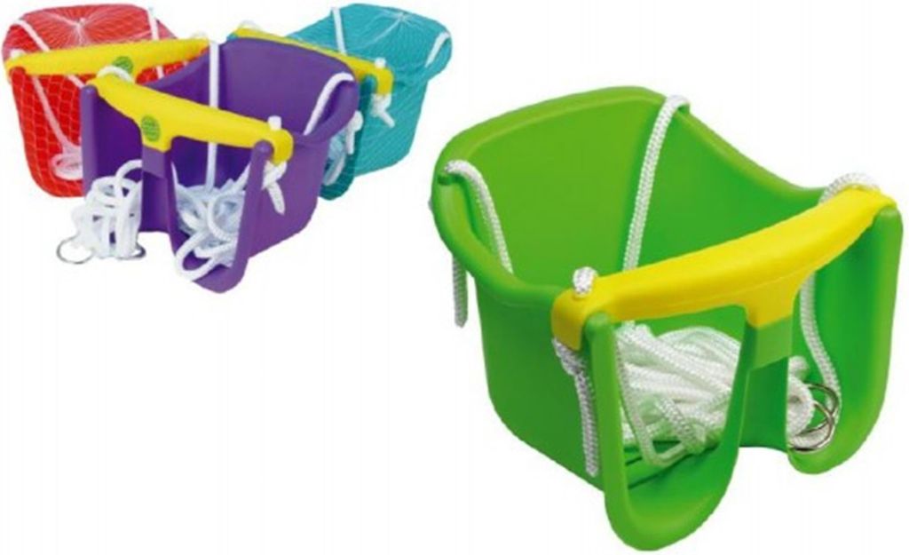 Detská hojdačka plastová 30x23x28cm asst 4 farby Obrázok produktu 