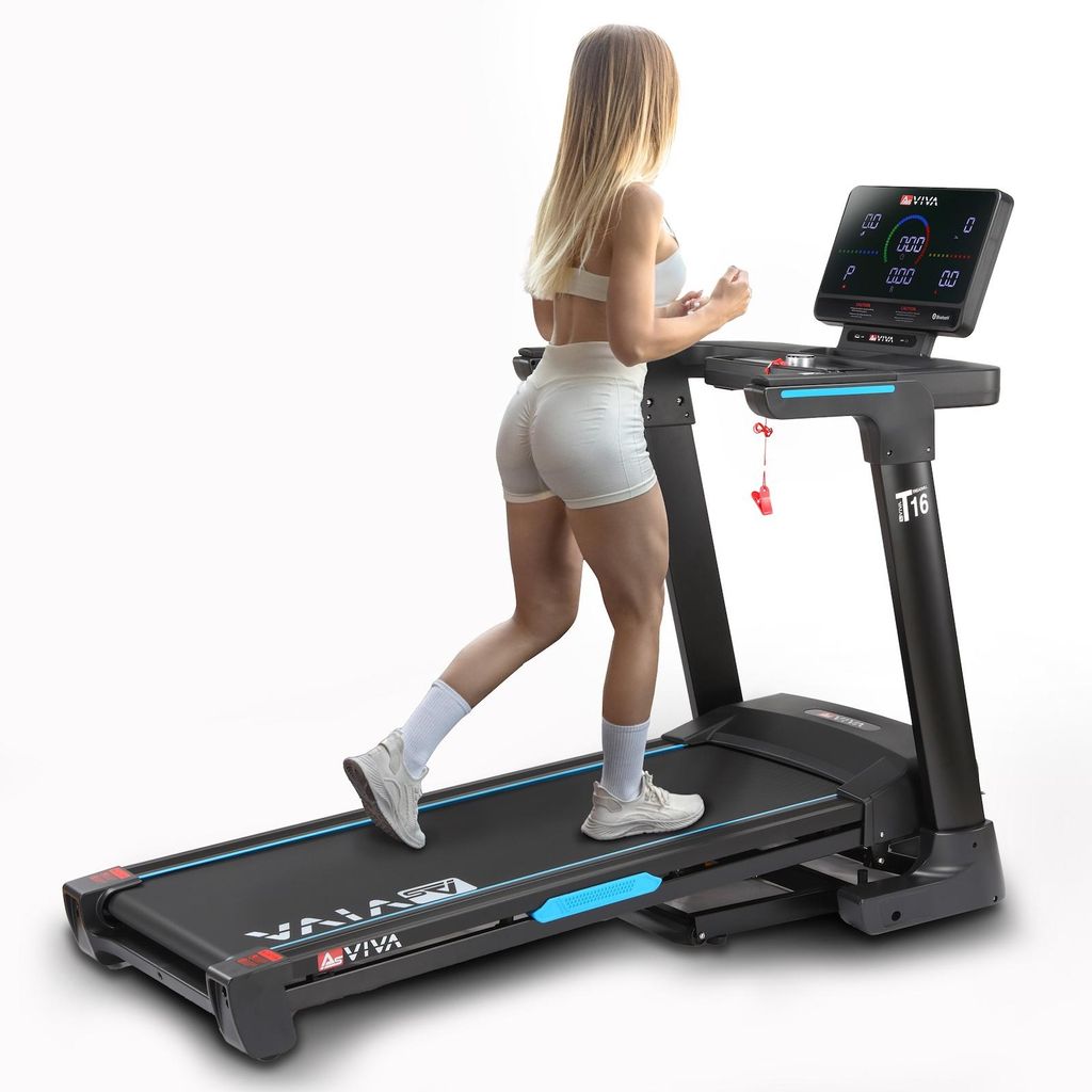 Laufband klappbar AsVIVA T16 Heimtrainer mit Bluetooth bis Produktbild 