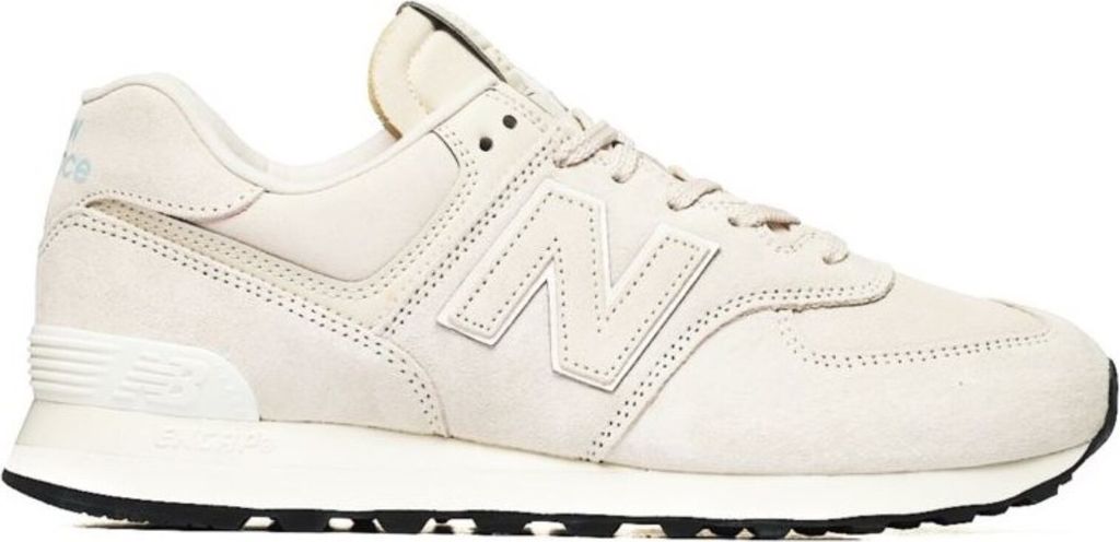 New Balance Classic 574 Leather - Herren Sneakers Schuhe Beige U574BSB , EU 42.5 US 9