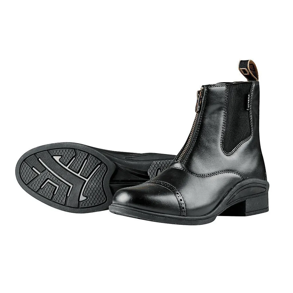 Bottes d'équitation courtes Altitude Dublin WB1495 Noir en Cuir 43 UE