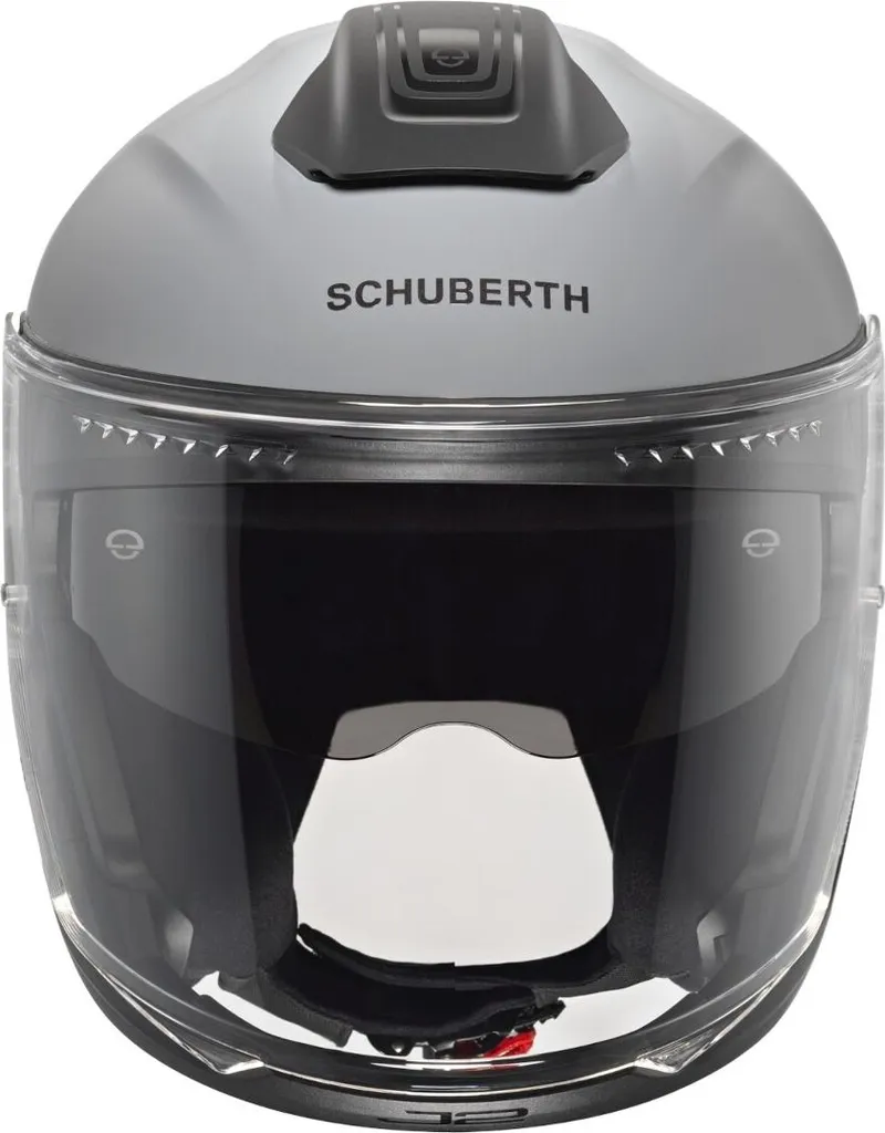 Schuberth J2 Jethelm Gris XL Casque Ouvert avec Visière Solaire