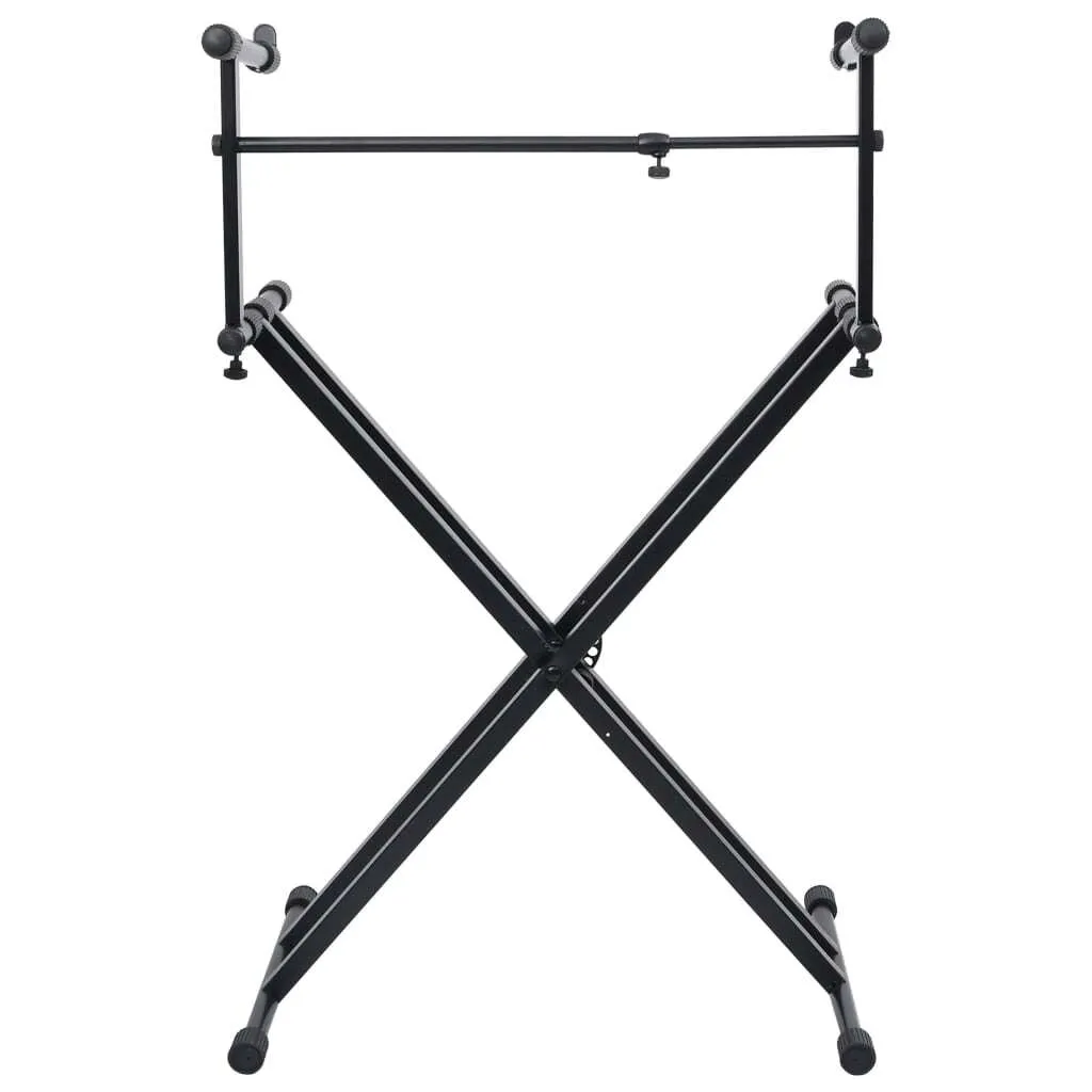 Pied de clavier réglable double embase idéal pour home-studio