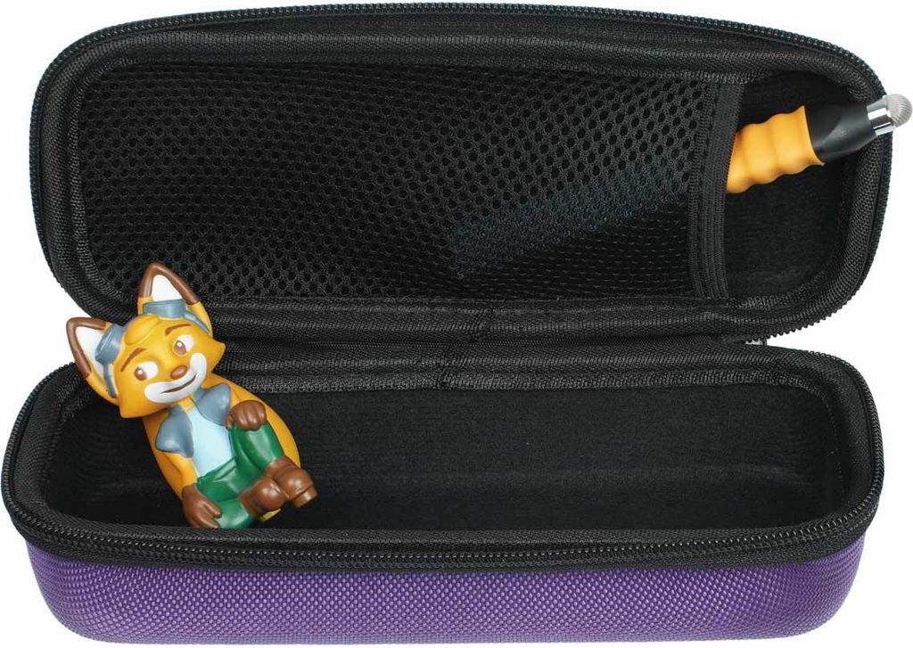 caseroxx Schutztasche für Edurino Zubehör, Stift und Figuren Transport Aufbewahrung Etui Hülle