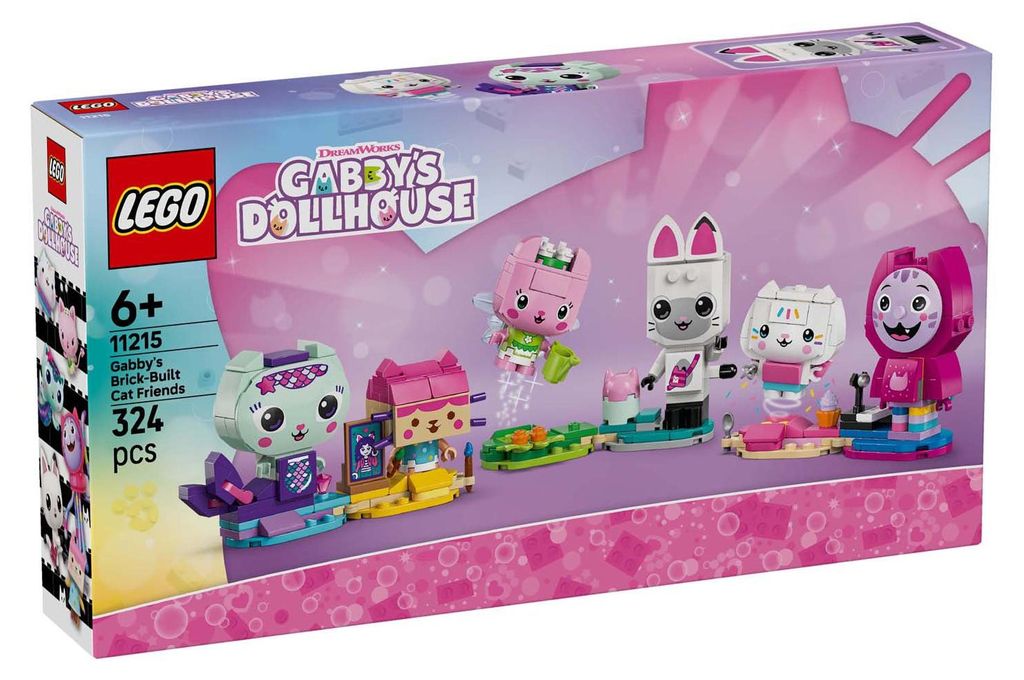 LEGO Gabby's Dollhouse: Gabby's Kattenvrienden van Productafbeelding 