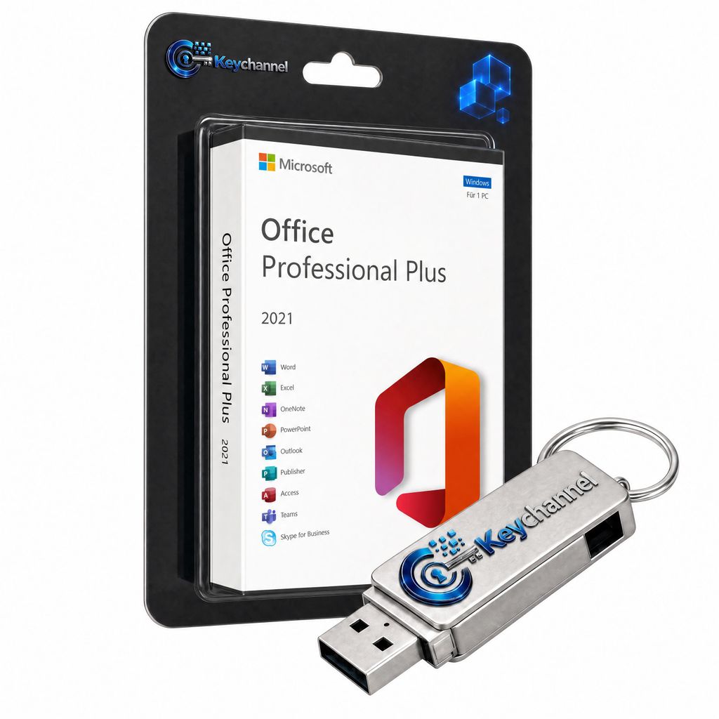 Microsoft Office 2021 Professional Plus – Inkl. Produktbild  KI-generiertes Bild