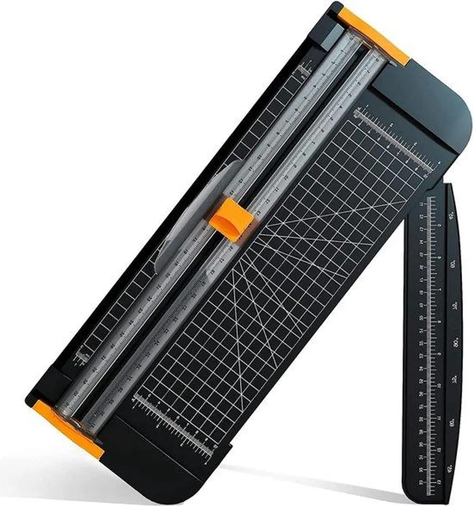Massicot sécurisé noir pour scrapbooking et loisirs créatifs maison
