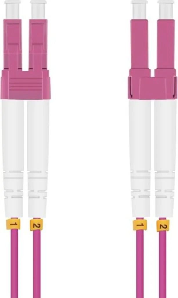 Patch Cord Helos OM4 LC Duplex 204807 | Fibra Ottica 50/125µm