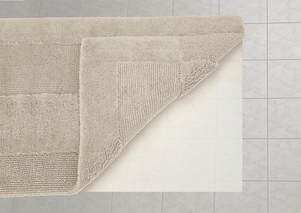 Kleine Wolke Badteppich-Unterlage Rutsch Stopp Weiß 70 x 120 cm
