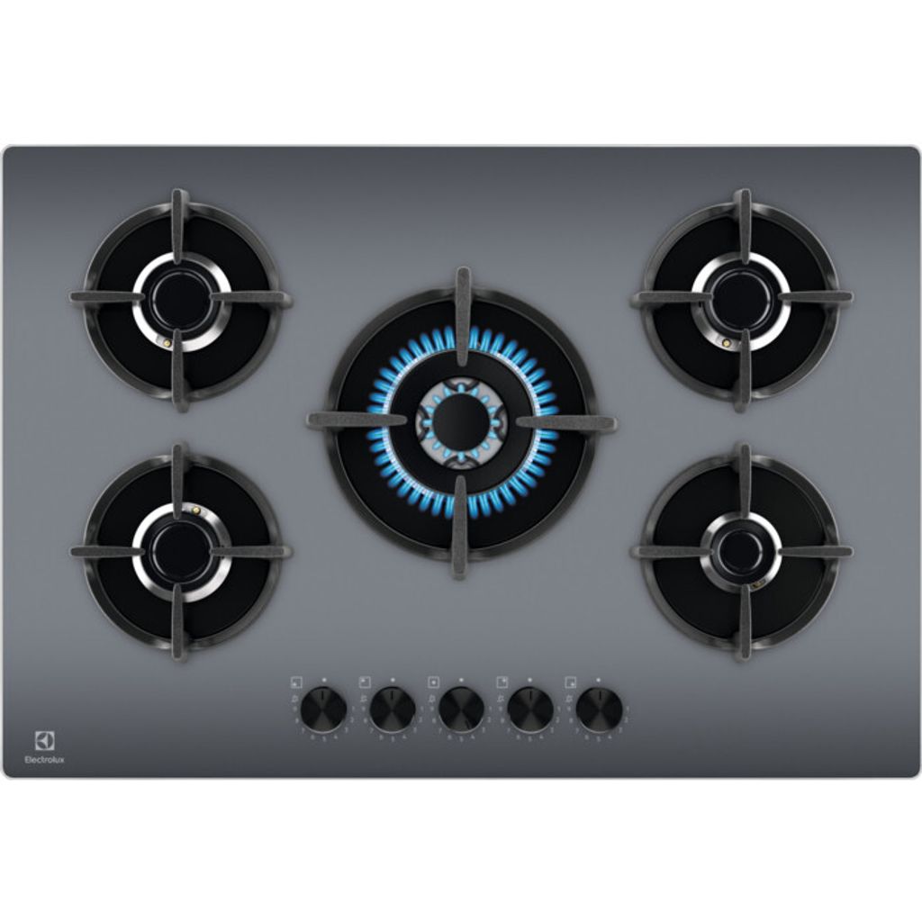 Electrolux EGG75372M Integrierter Spiegel 75 cm Kochfeld de Gas 5 Zone(n)