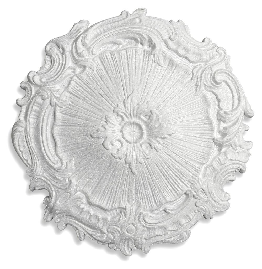 Decosa Rosette Eleonora, weiß, Ø 41 cm - 3 Stück Produktbild 