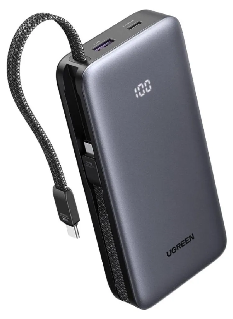 Batterie Externe Voyage 20000mAh 30W Ugreen pour Smartphone et Tablette