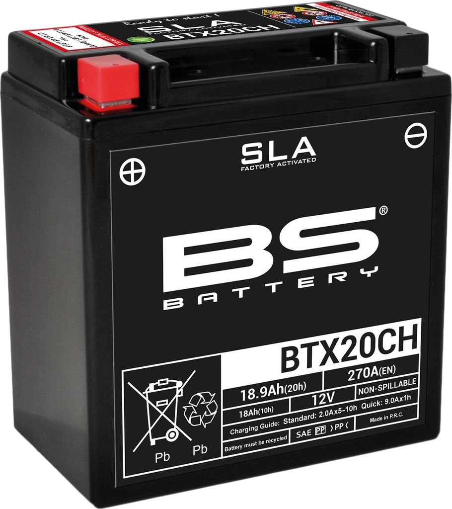 BS BATTERY SLA Wartungsfreie Batterie Werkseitig aktiviert Produktbild 