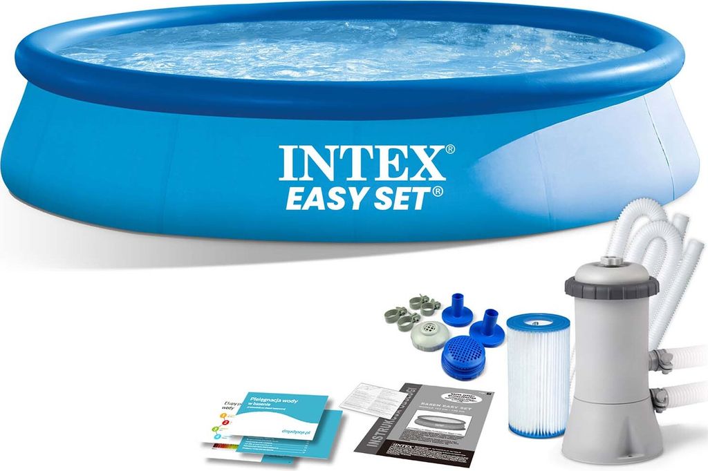 Intex 28142GN - Zestaw basenowy Easy z pompą filtrującą Zdjęcie produktu 