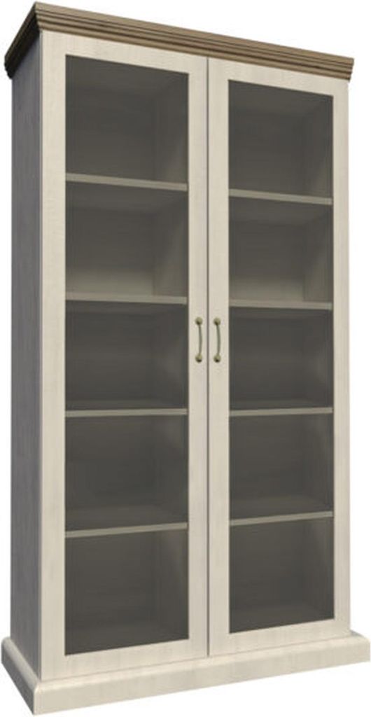 Buffetschrank Küchenvitrine Anrichte Standvitrine Vitrinenschrank Schrank