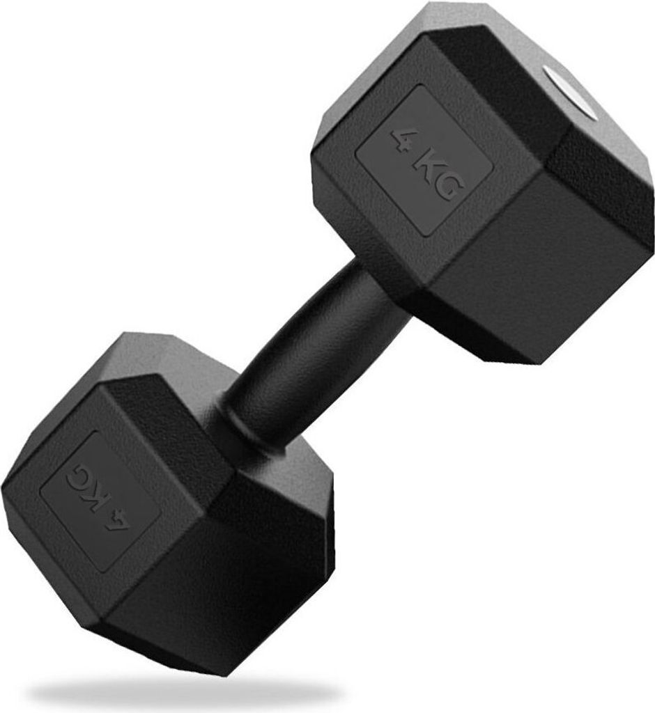 PVC HEX Kurzhantel - SIX-lagig 4 kg