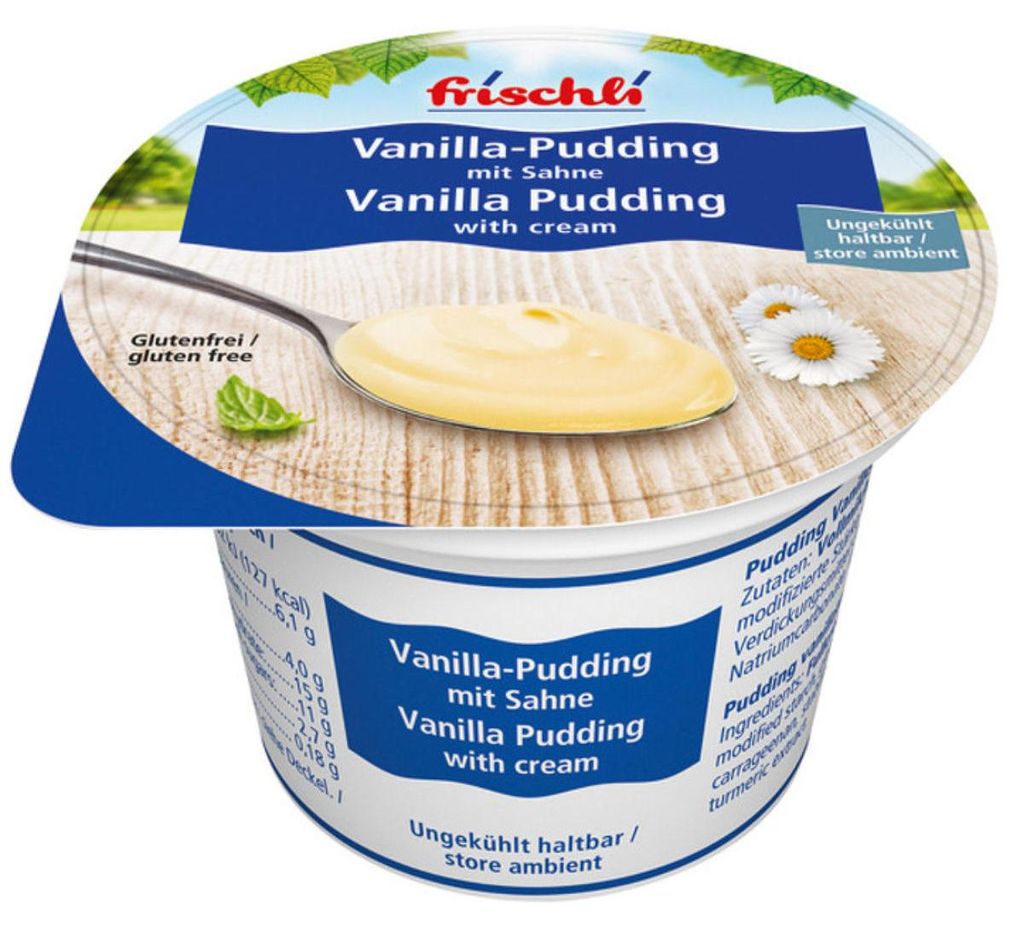 Frischli Sahnepudding Vanille 85g Produktbild 