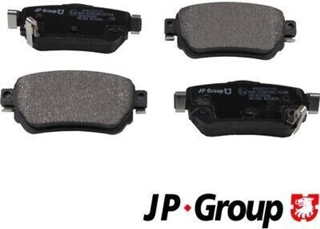 Jeu de plaquettes de frein arrière pour Nissan Qashqai J11 et Kadjar