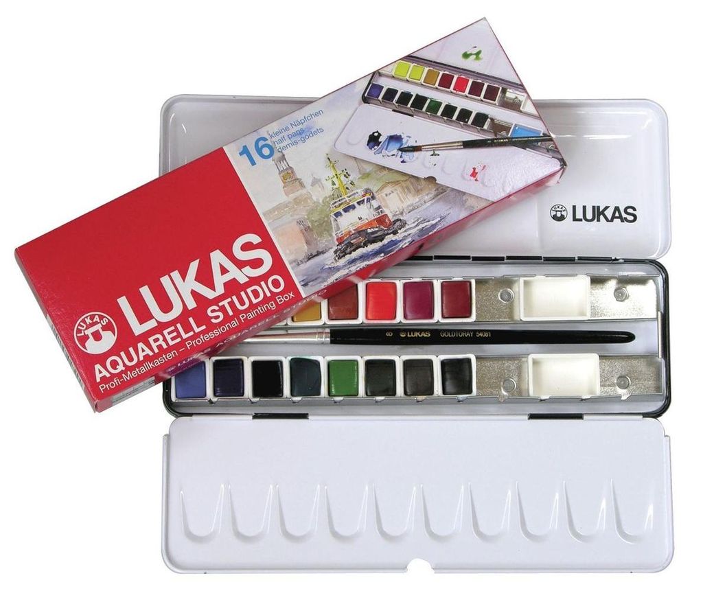 Lukas Aquarellkasten 16er 21404166006